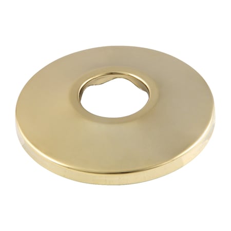 Kingston Brass FL482 Made To Match 1/2" FIP Brass Flange, Polished Brass FL482